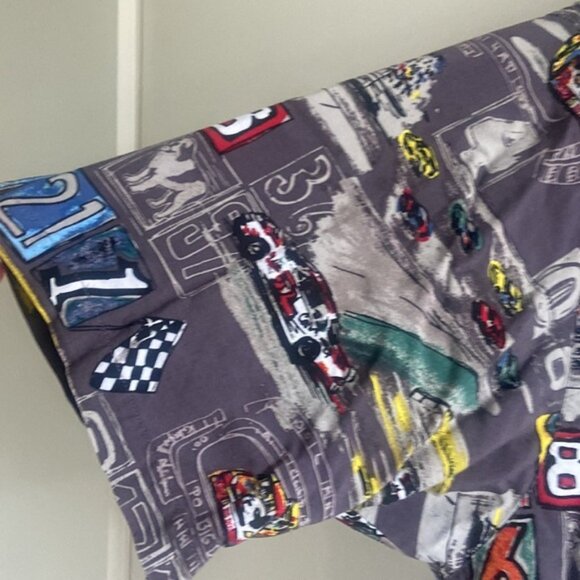 Big Dogs Racing Design Hawaiian Shirt - Picture 7 of 8